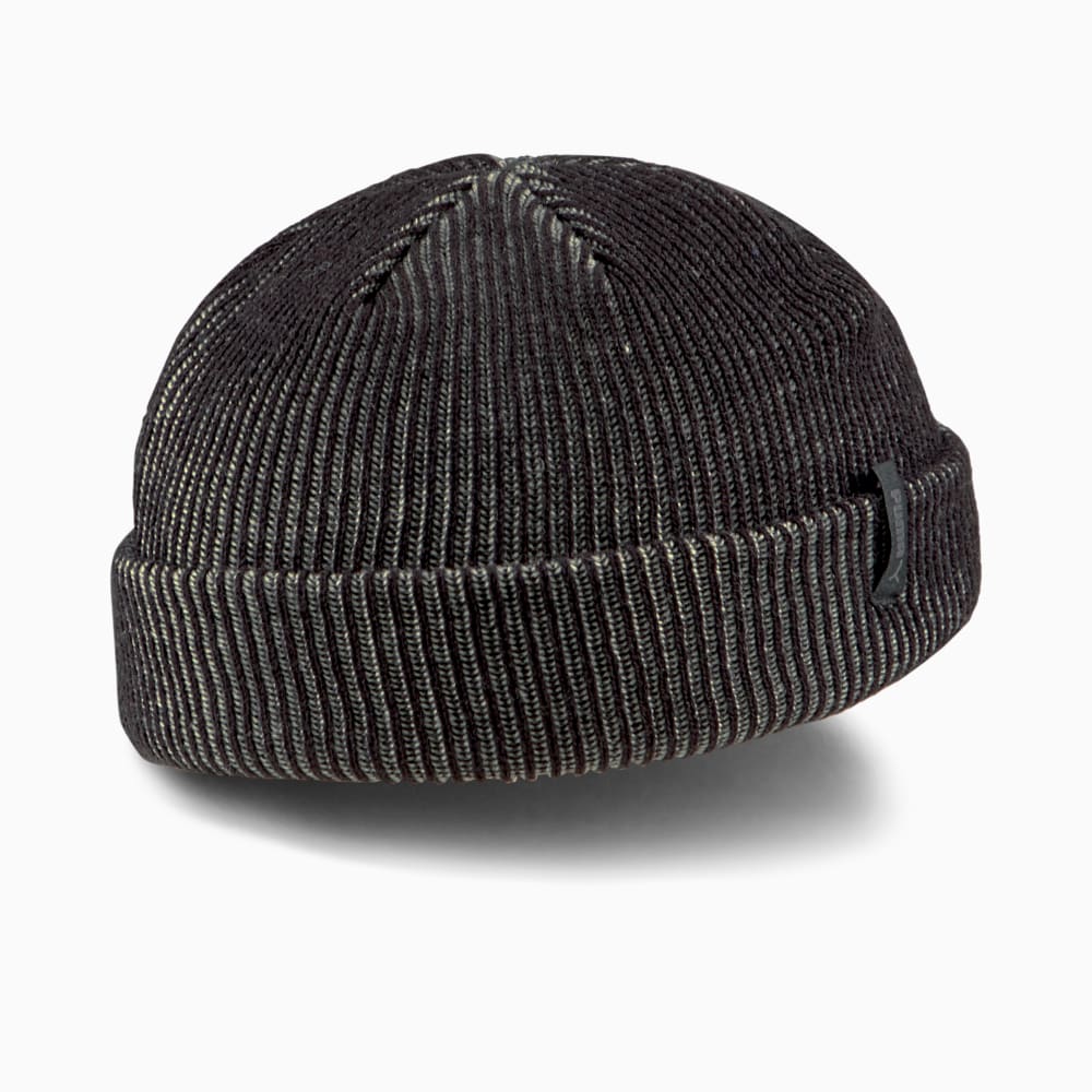 Зображення Puma Шапка Ribbed Fisherman Beanie #2: Puma Black-Medium Gray Heather