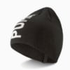 Изображение Puma Детская шапка Essentials Classic Cuffless Youth Beanie #1: Puma Black-NO 1