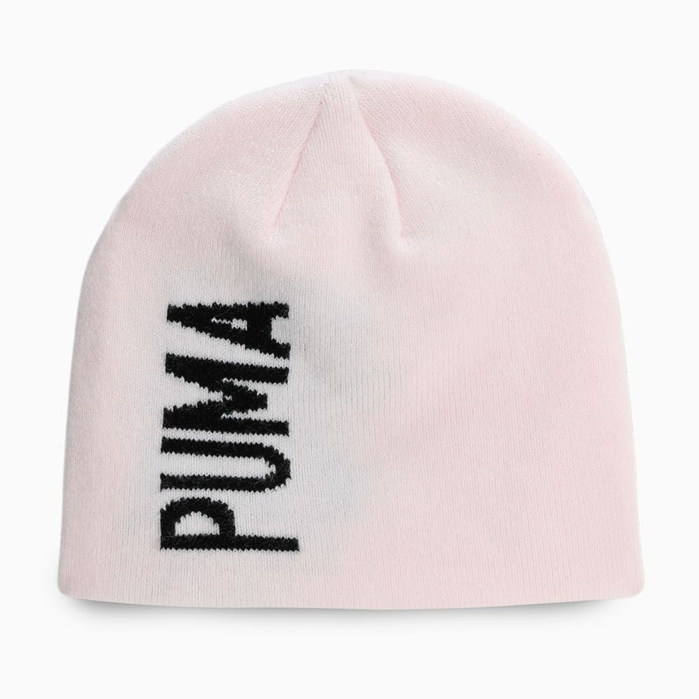 Изображение Puma Детская шапка Essentials Classic Cuffless Youth Beanie #1: Peach Smoothie