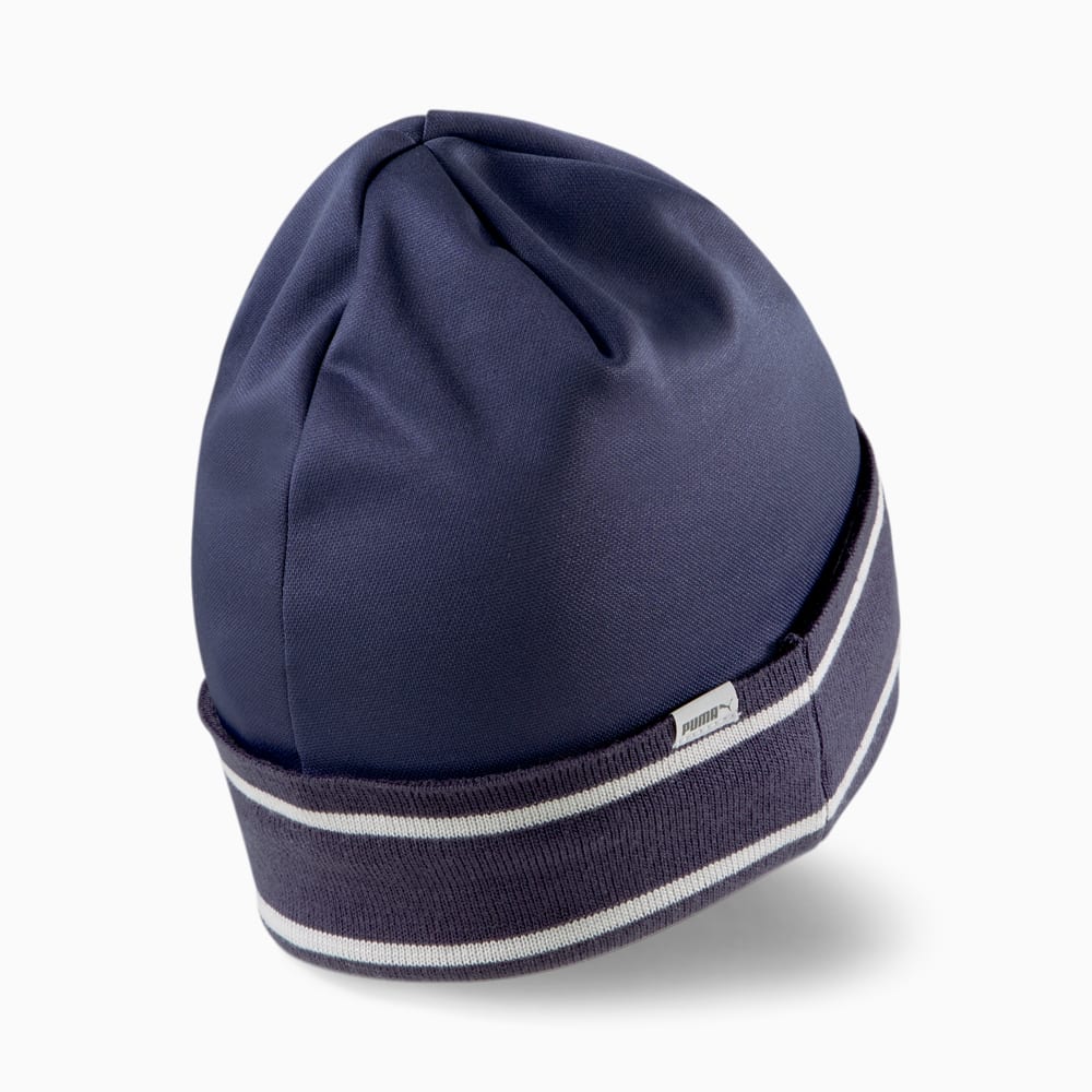 Изображение Puma Шапка Classic Running Cuff Beanie #2: Peacoat-Gray Violet