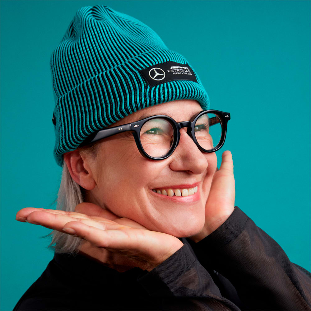 фото Шапка mercedes f1 classic cuff beanie puma