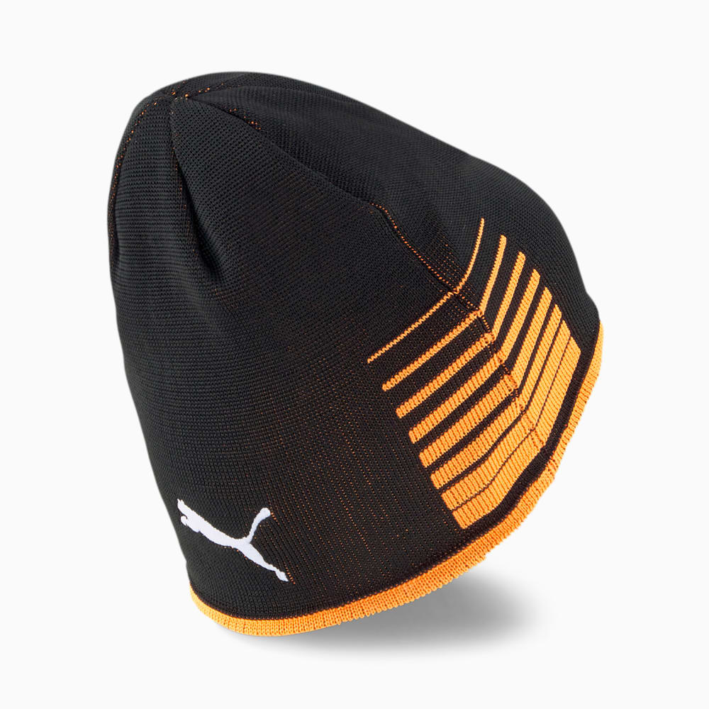 Изображение Puma Шапка FCSD Reversible Football Beanie #2: Puma Black-Neon Citrus