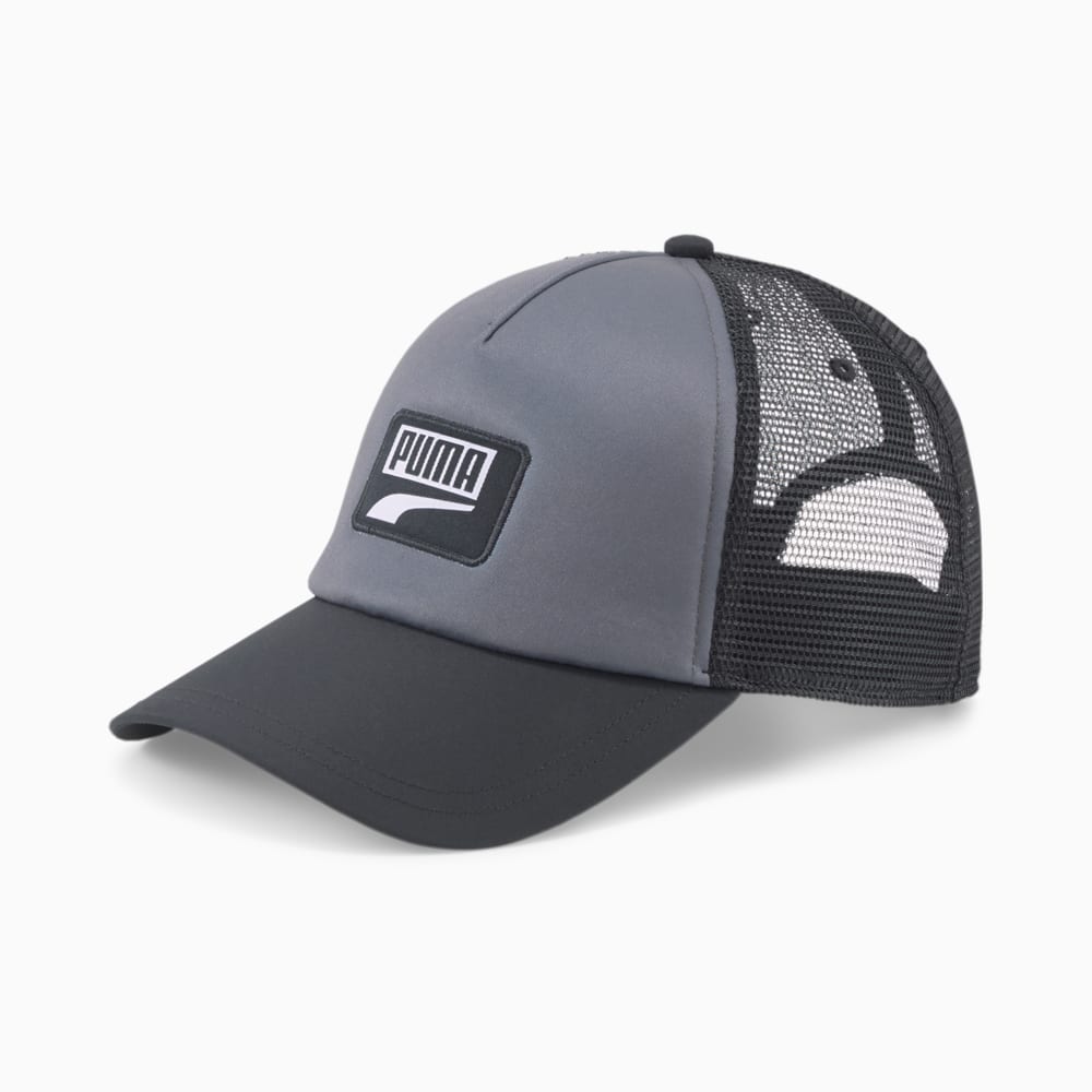 Изображение Puma Кепка Trucker Cap #1: Puma Black-CASTLEROCK