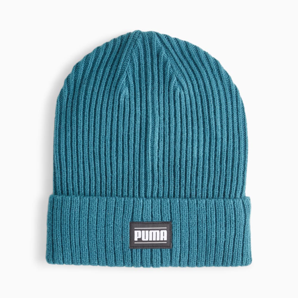 Зображення Puma Шапка Classic Cuff Ribbed Beanie #1: Cold Green