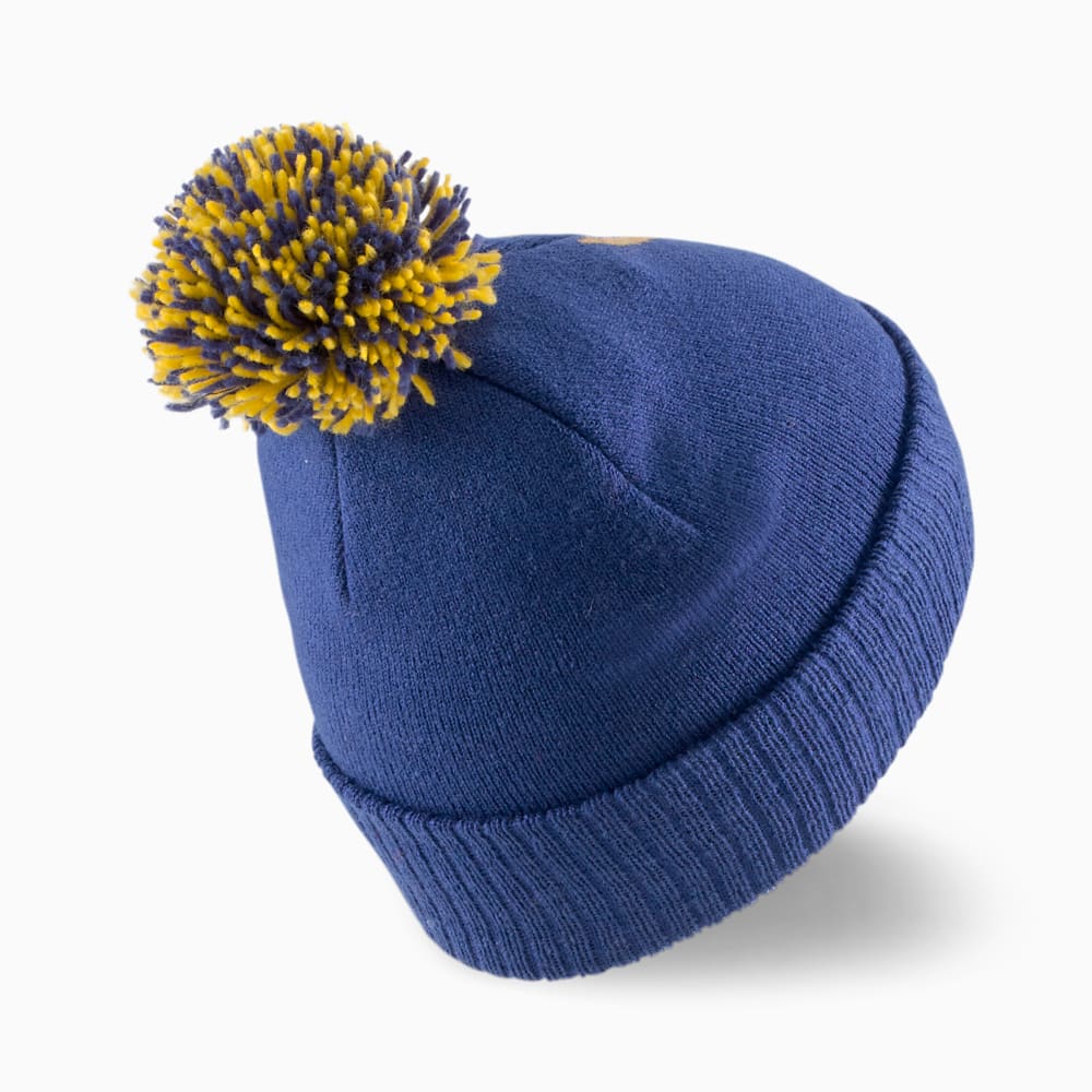 Изображение Puma Детская шапка Small World Pom-Pom Beanie Youth #2: Blazing Blue