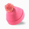 Изображение Puma Детская шапка Small World Pom-Pom Beanie Youth #5: Sunset Pink