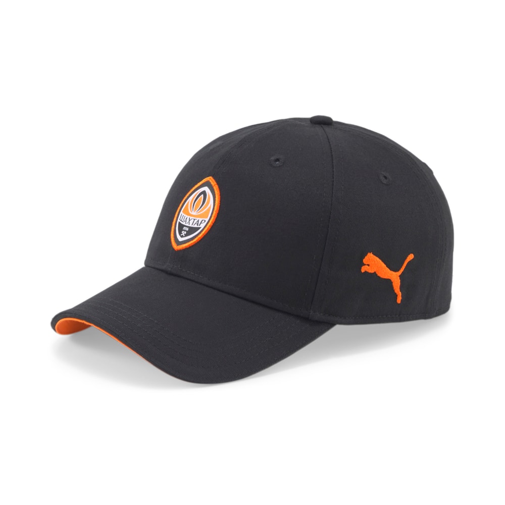 Изображение Puma Кепка FC Shakhtar Donetsk Team Cap #1: Puma Black-Neon Citrus