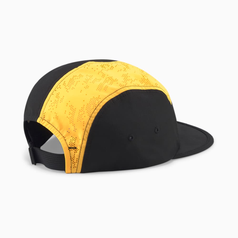 Изображение Puma Панама Five-Panel Running Cap #2: Puma Black-Sun Stream