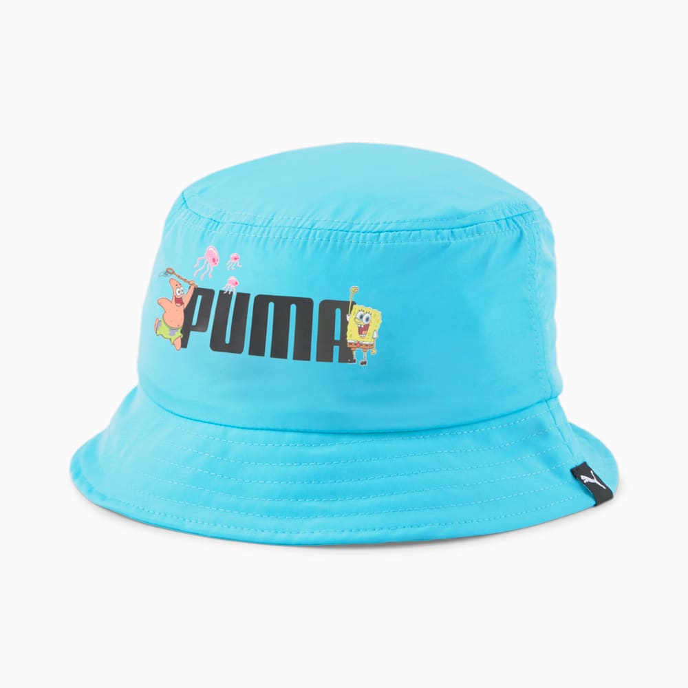 Изображение Puma Детская панама PUMA x SPONGEBOB Bucket Hat #1: Hero Blue