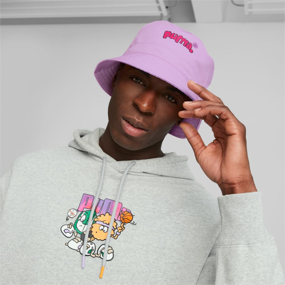 Изображение Puma Панама PUMA x 8ENJAMIN Bucket Hat #2: Pink Lavender