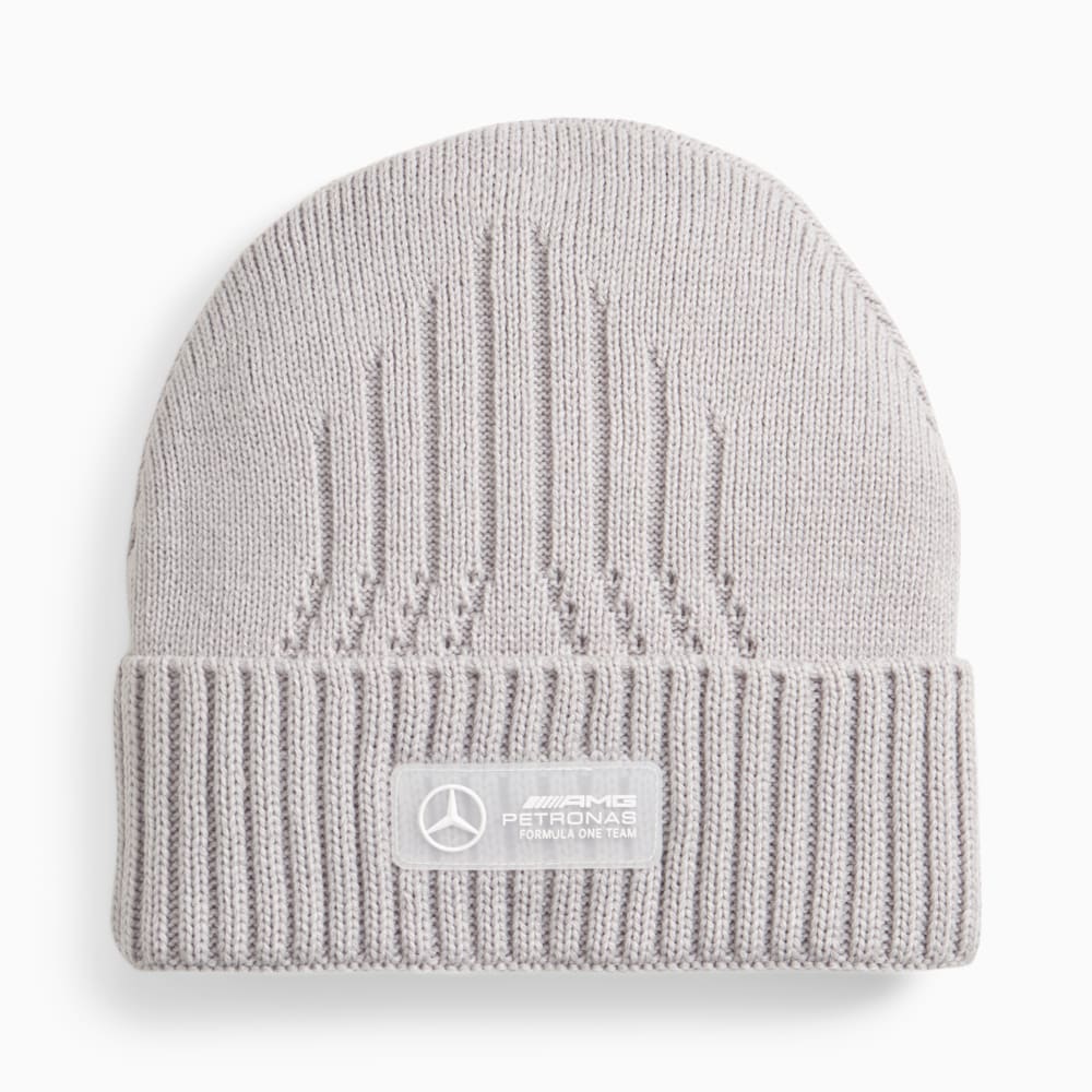 Mercedes AMG PETRONAS Beanie 30 Gray Mercedes Team Silver Puma 024816 02