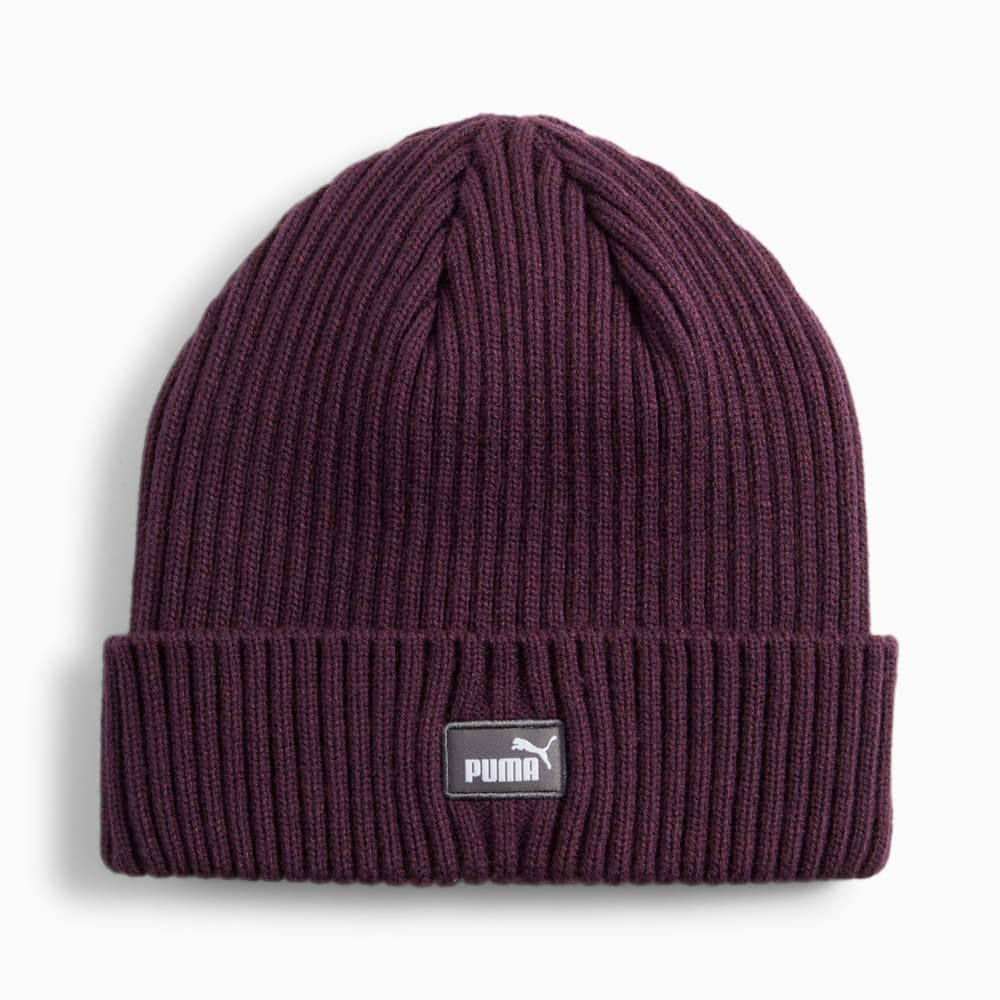 Изображение Puma Шапка Classic Cuffed Beanie #1: Midnight Plum