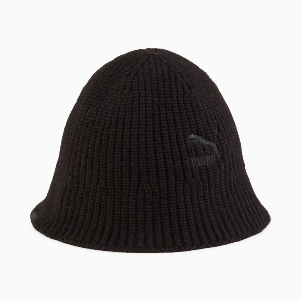 PRIME Knitted Bucket Hat Black Puma Sku 024887 01