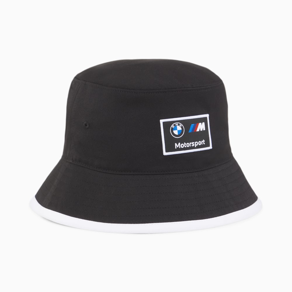 Изображение Puma Панама BMW M Motorsport Men's Bucket Hat #1: Puma Black