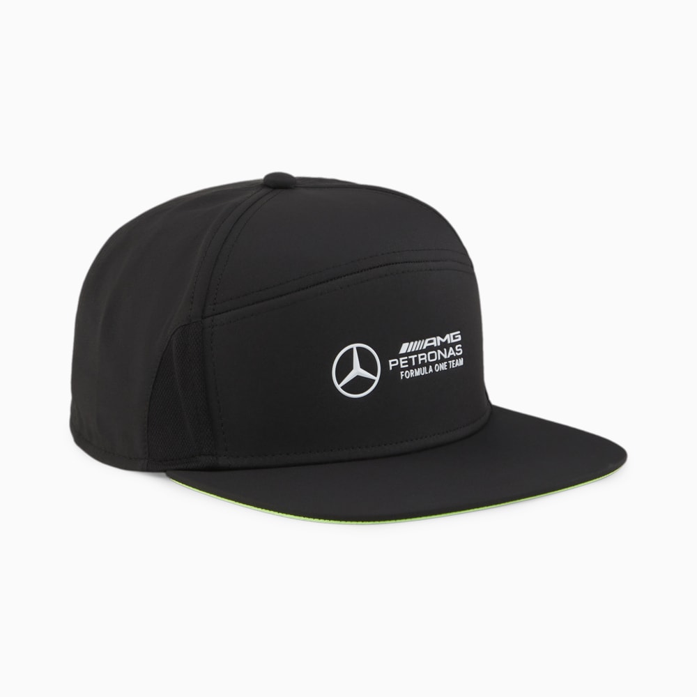 Изображение Puma Кепка Mercedes-AMG Petronas Motorsport Flat Brim Cap #1: Puma Black