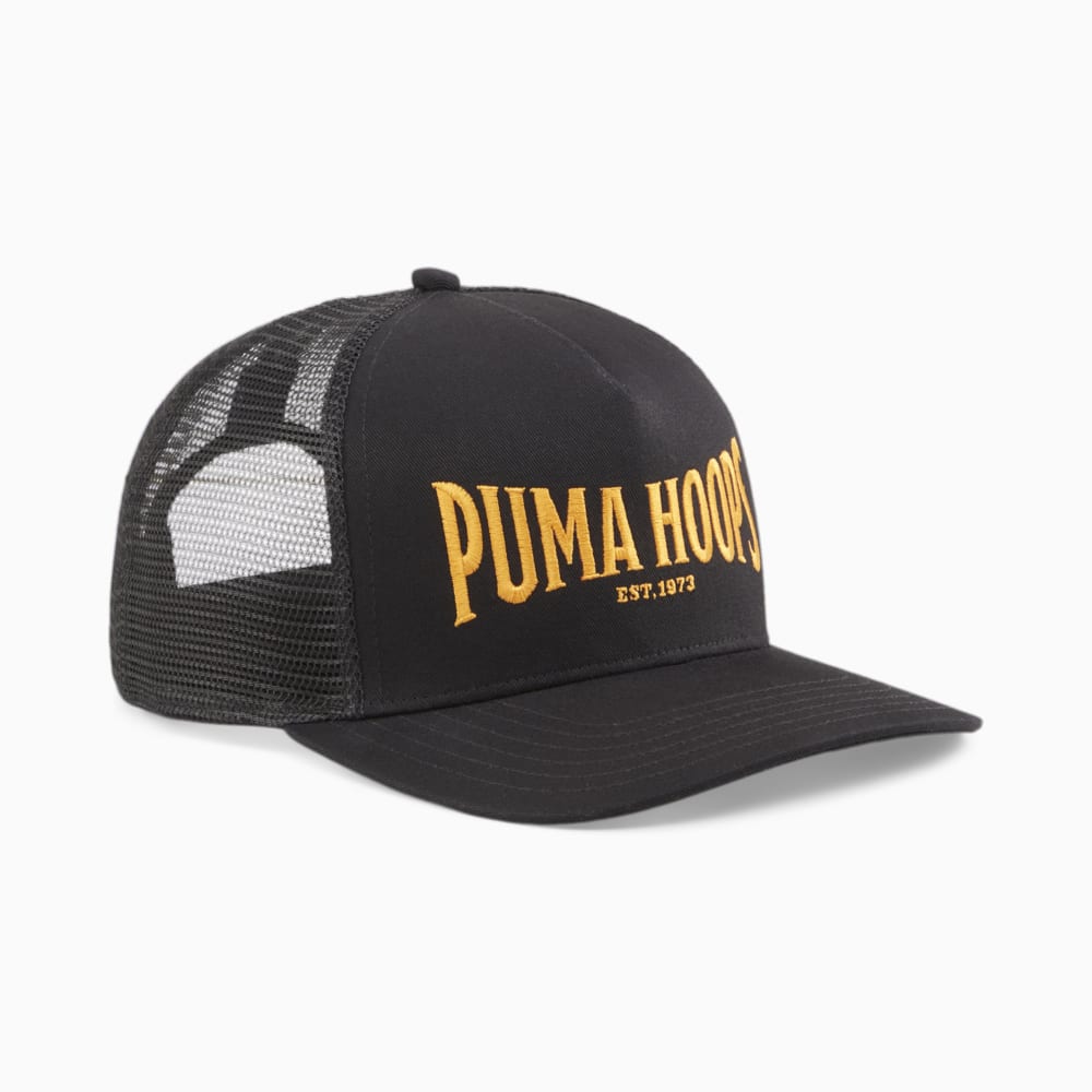 Зображення Puma Кепка Basketball Trucker Cap #1: Puma Black