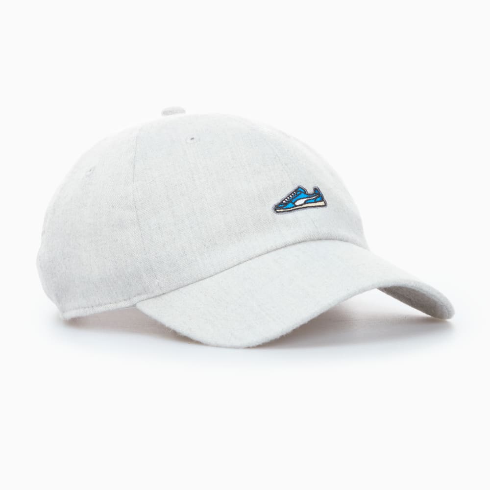 Изображение Puma Кепка Classics Graphic Dad Cap #1: light gray heather