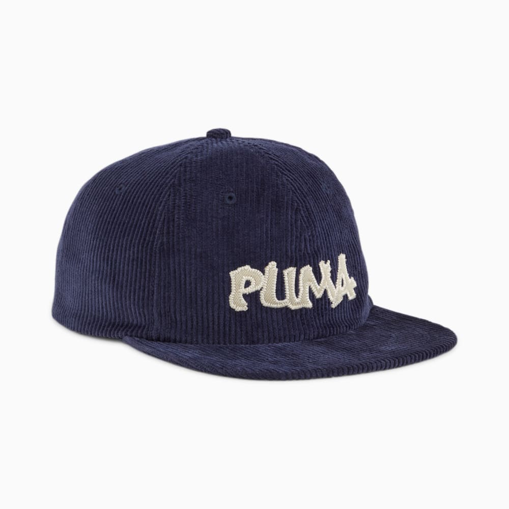 Imagen PUMA Gorro skater de corderoy con visera plana #1