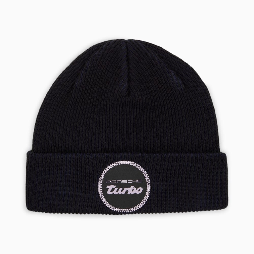 Зображення Puma Шапка Porsche Legacy Classic Cuff Beanie #1: Puma Black