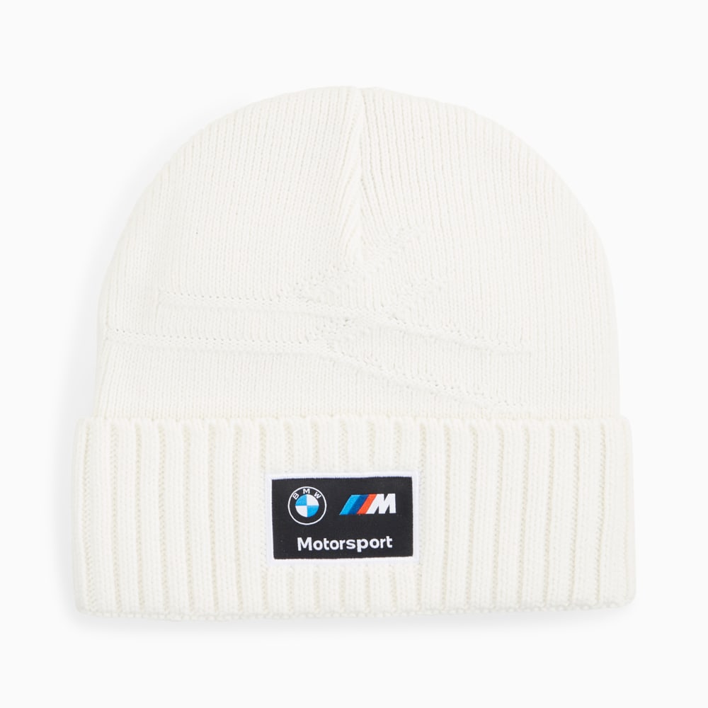 Изображение Puma Шапка-бини BMW M Motorsport Classic Cuff Beanie #1: Puma White