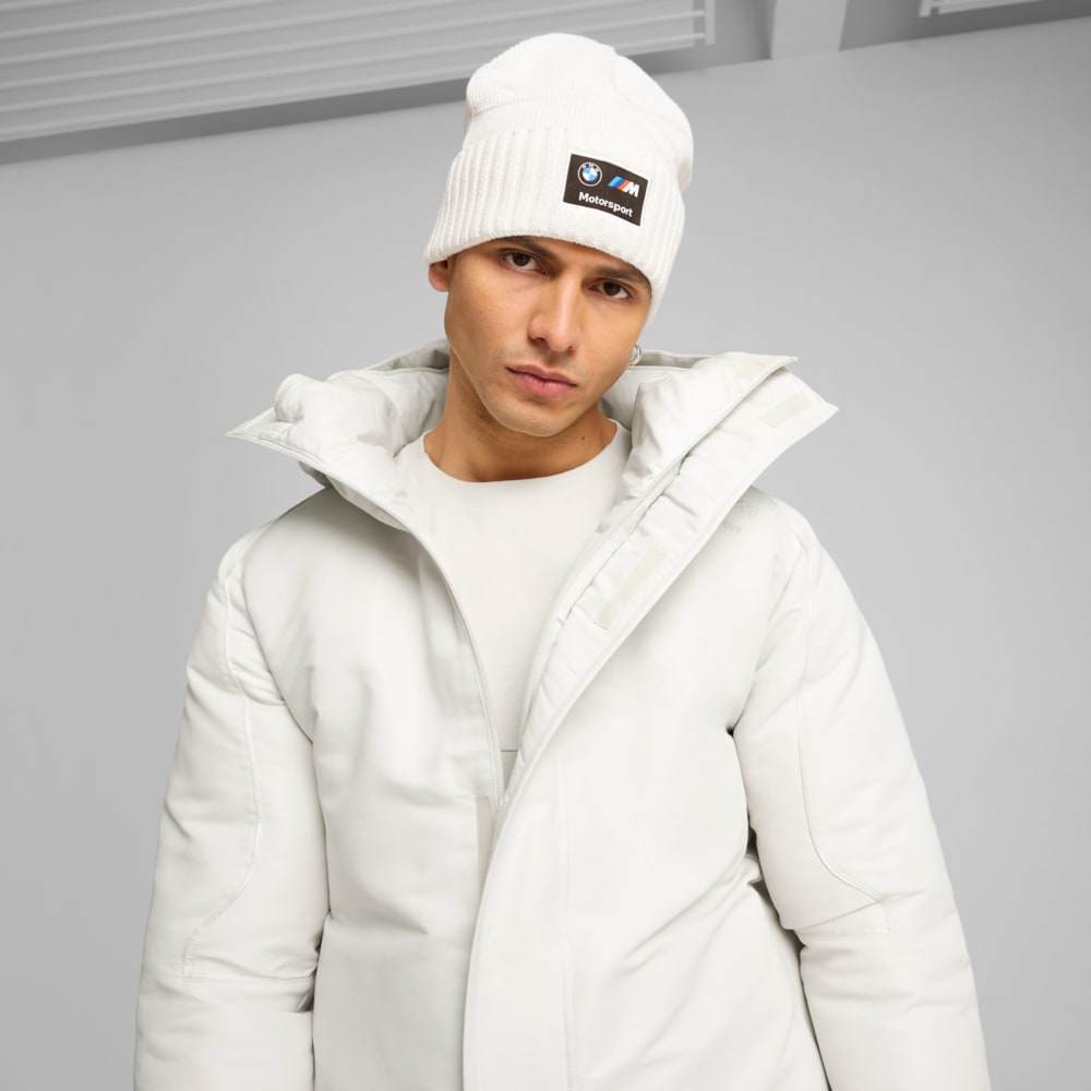 Изображение Puma Шапка-бини BMW M Motorsport Classic Cuff Beanie #2: Puma White