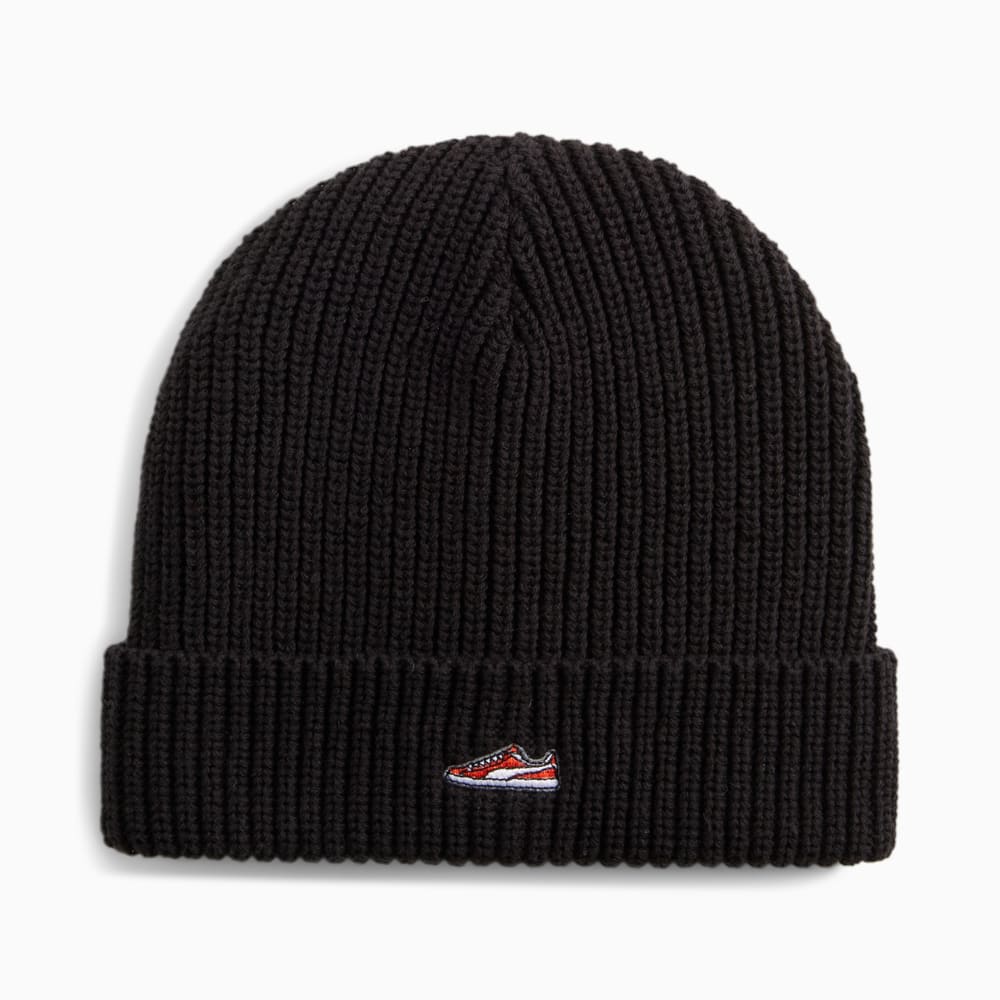 Зображення Puma Шапка Classics Graphic Short Beanie #1: Puma Black