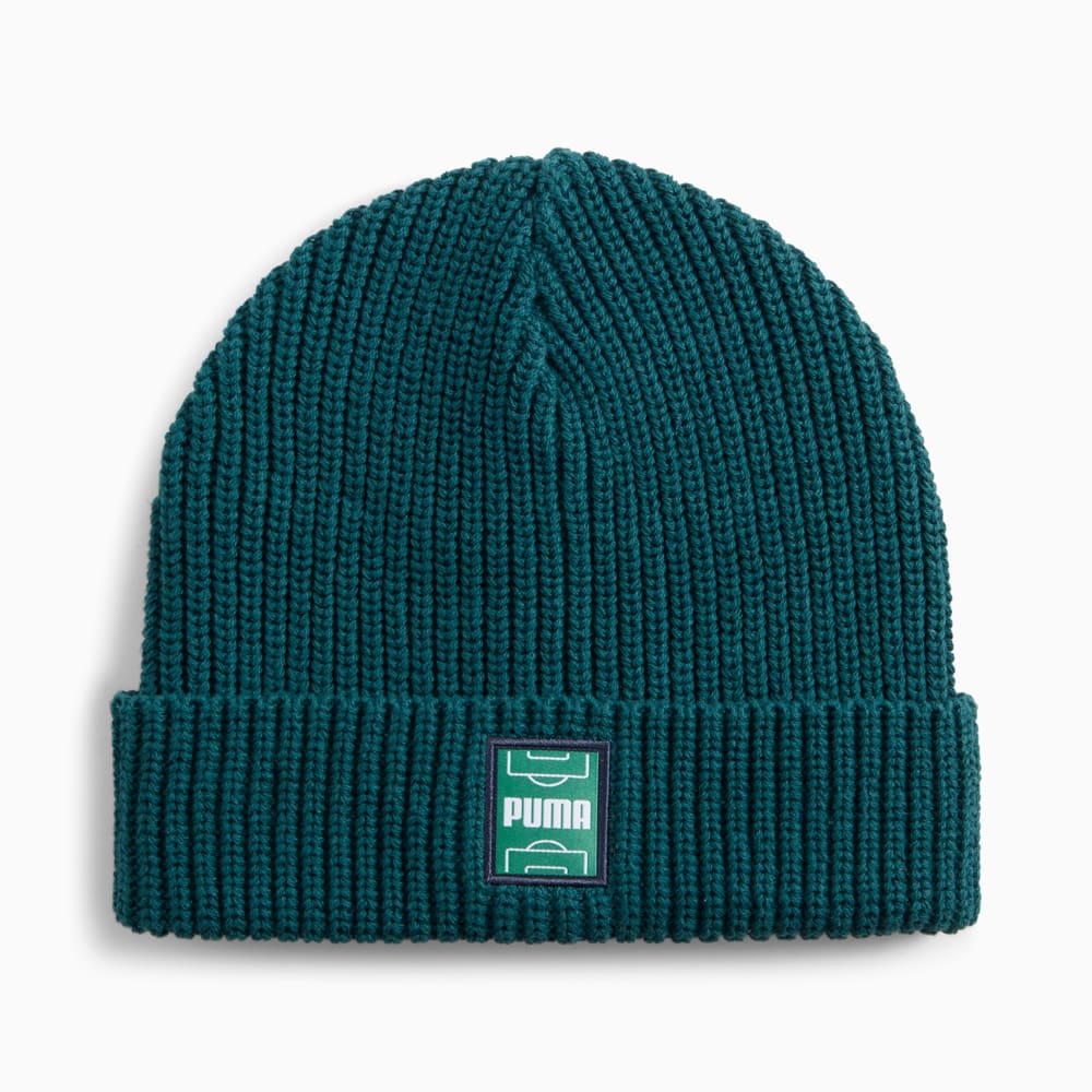 Изображение Puma Шапка-бини Classics Graphic Short Beanie #1: Cold Green