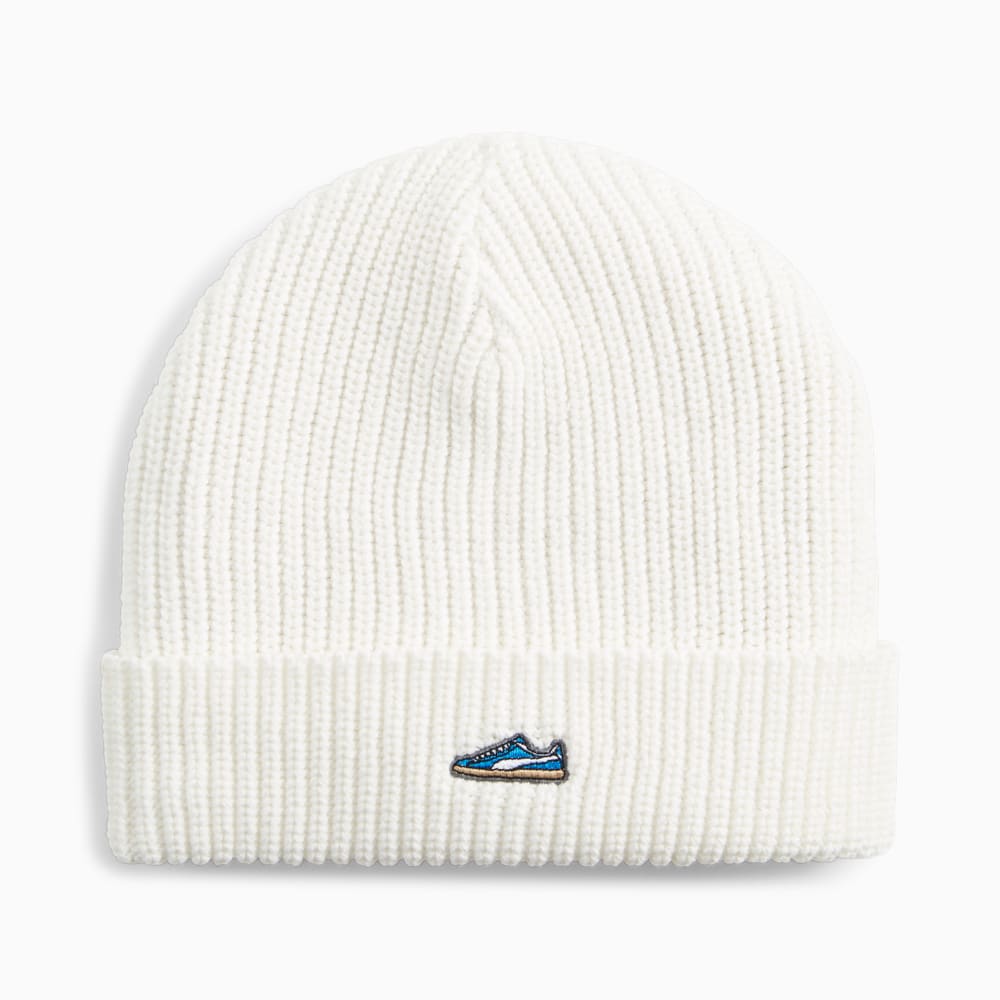 Зображення Puma Шапка Classics Graphic Short Beanie #1: Warm White