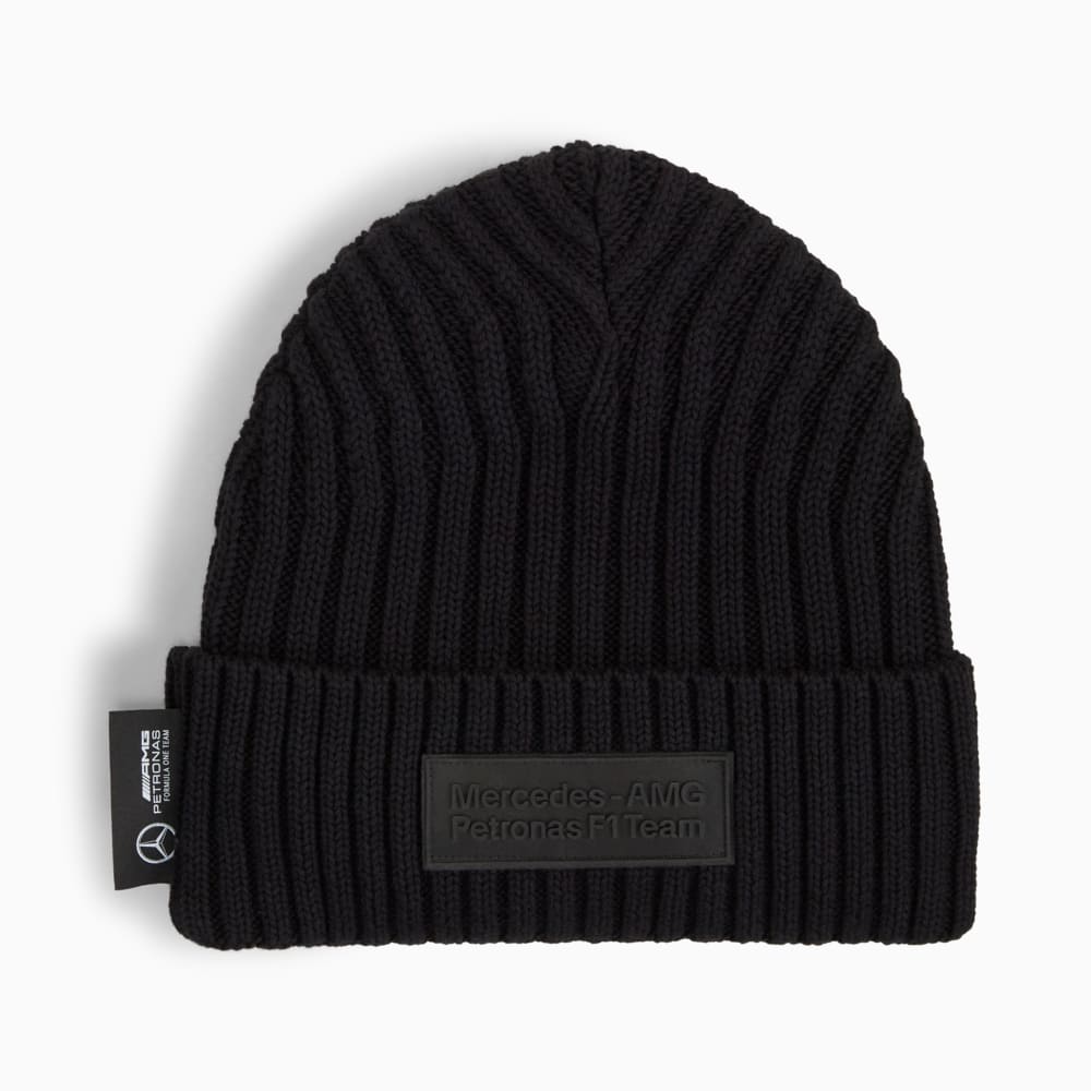 Изображение Puma Шапка-бини Mercedes-AMG Petronas F1® Statement Beanie #1: Puma Black