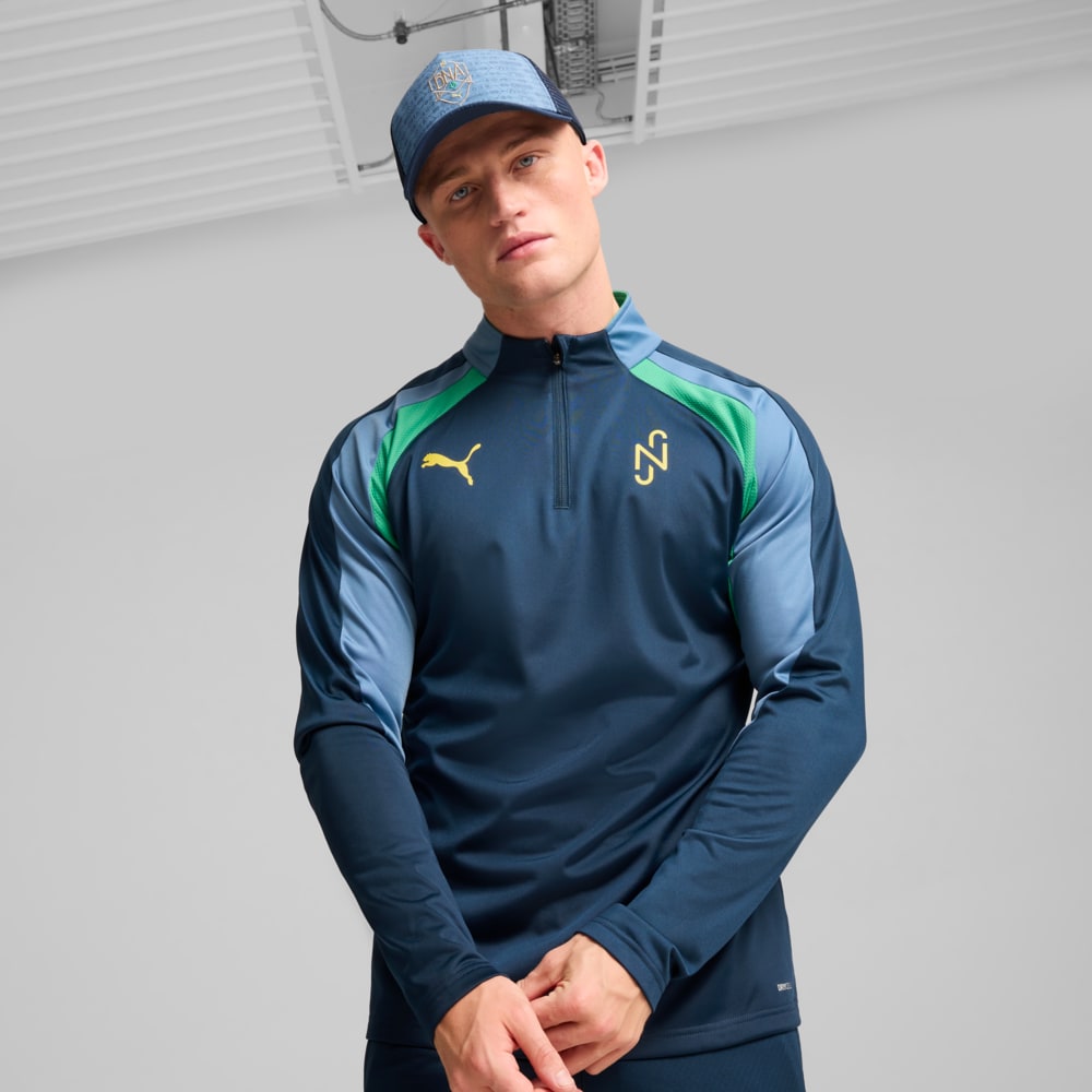 Изображение Puma Кепка Neymar JR BNA Trucker Cap #2: Sailing Blue-Gold-Pelé Yellow