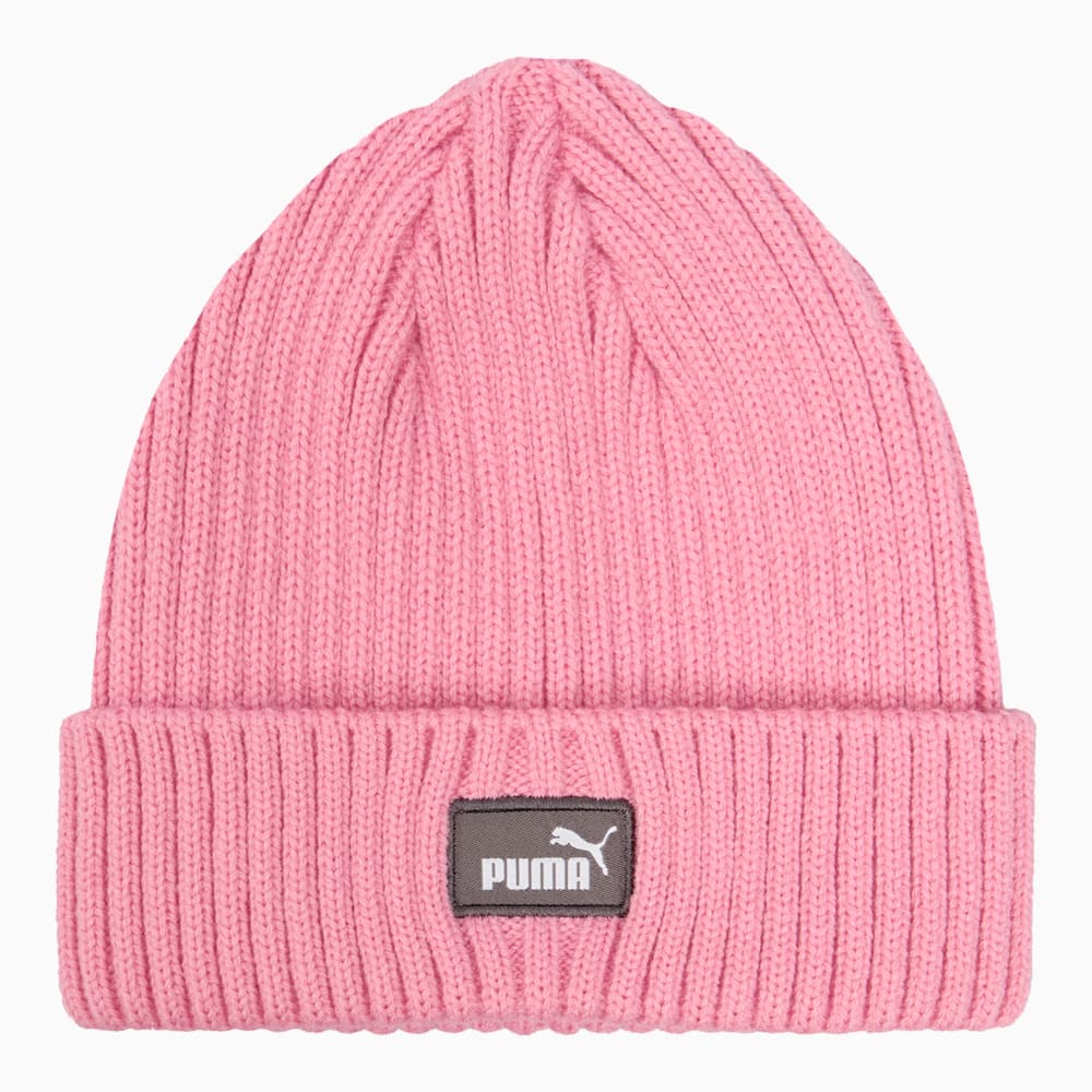 Изображение Puma Детская шапка-бини Classic Cuff Beanie Youth #1: Mauved Out