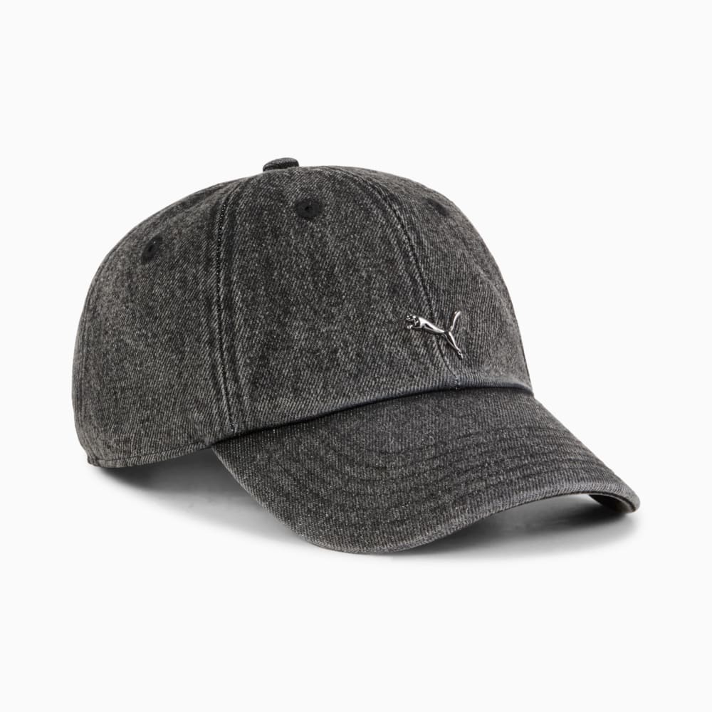 Изображение Puma Кепка WARDROBE ESS Metal Dad Cap #1: Puma Black