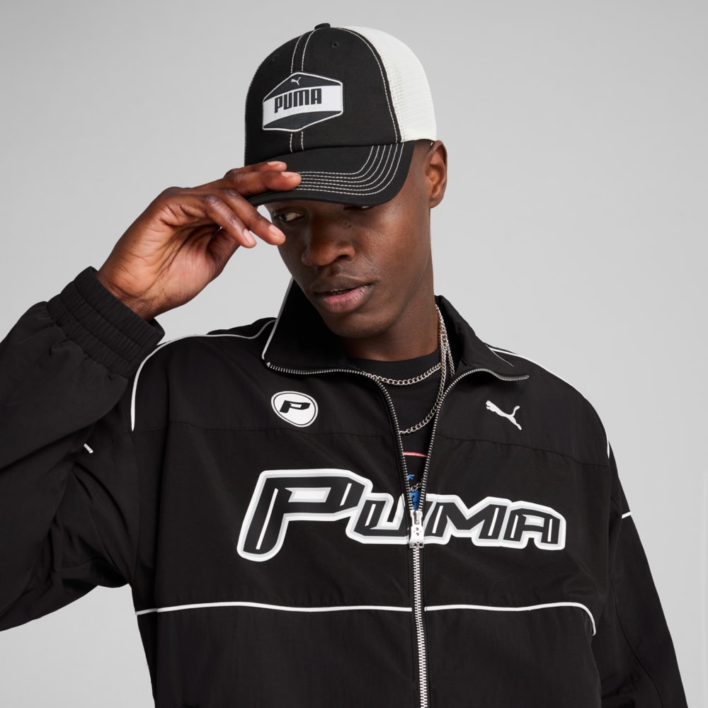 Изображение Puma Кепка RACING CLASSICS Trucker Cap #2: Puma Black