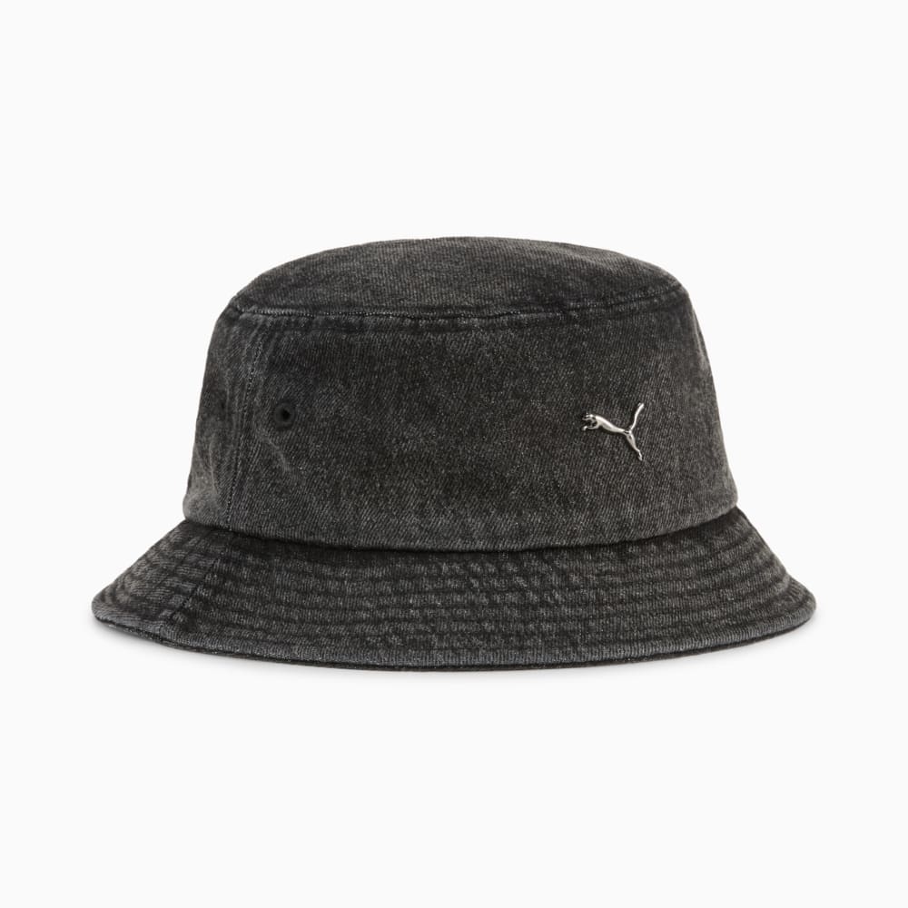 Зображення Puma Панама WARDROBE ESS Metal PUMA CAT Bucket Hat #1: Puma Black