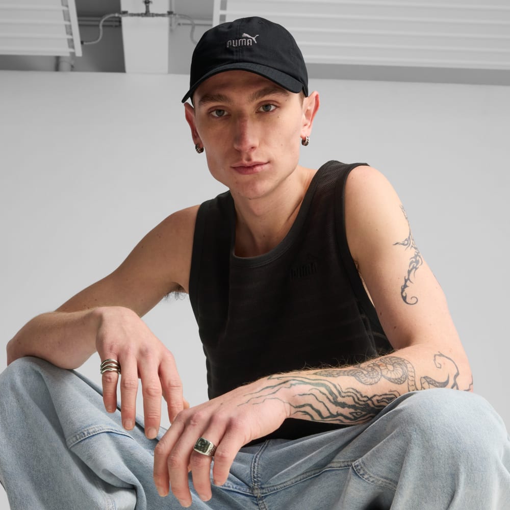 Изображение Puma Кепка ESS ELEVATED Baseball Cap #2: Puma Black