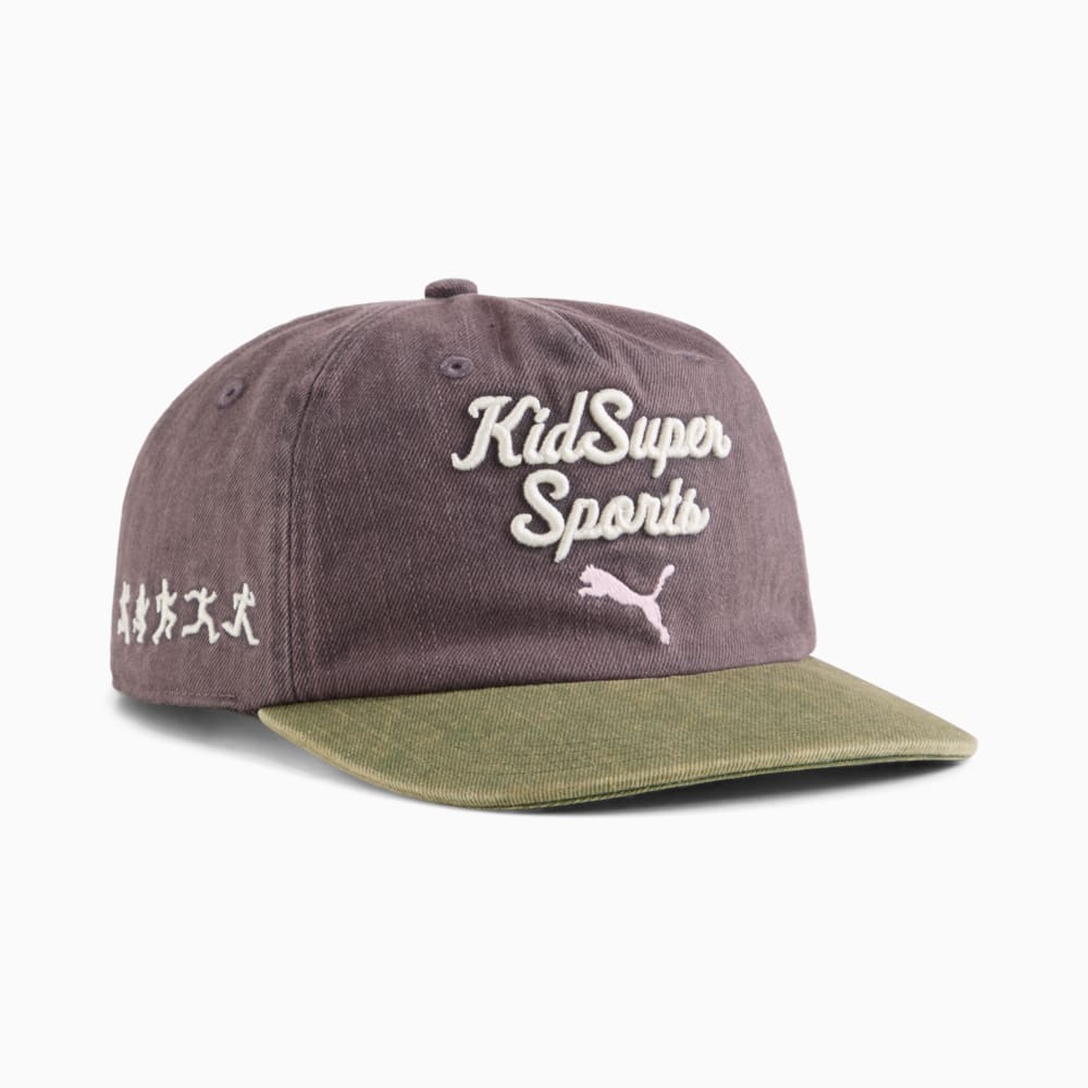Изображение Puma Кепка PUMA x KIDSUPER Baseball Cap #1: Dark Coal