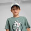 Изображение Puma Детская кепка SUPER PUMA Dad Cap Youth #2: Alpine Snow-Green Moon