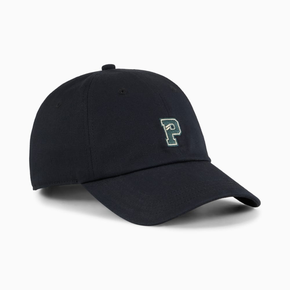 Зображення Puma Кепка WARDROBE Essentials GRAPHIC Dad Cap #1: Puma Black