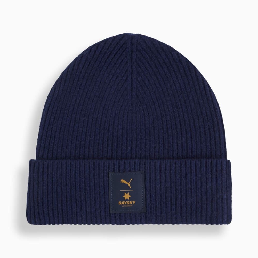 Изображение Puma Шапка PUMA x SAYSKY Merino Beanie #1: new navy