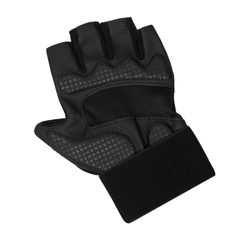 Изображение Puma Перчатки TR Ess Gloves Premium #2: Puma Black-Gray Violet