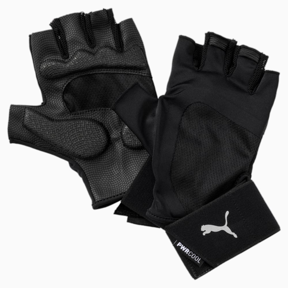 Изображение Puma Перчатки TR Ess Gloves Premium #1: Puma Black-Gray Violet