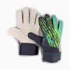 Зображення Puma Воротарські рукавички ULTRA Grip 4 RC Goalkeeper Gloves #1: Green Glare-Elektro Aqua-Puma Black