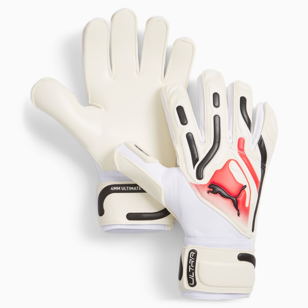 Изображение Puma Вратарские перчатки PUMA ULTRA Pro RC Goalkeeper Gloves #1: PUMA White-Ultra Blue-Fire Orchid