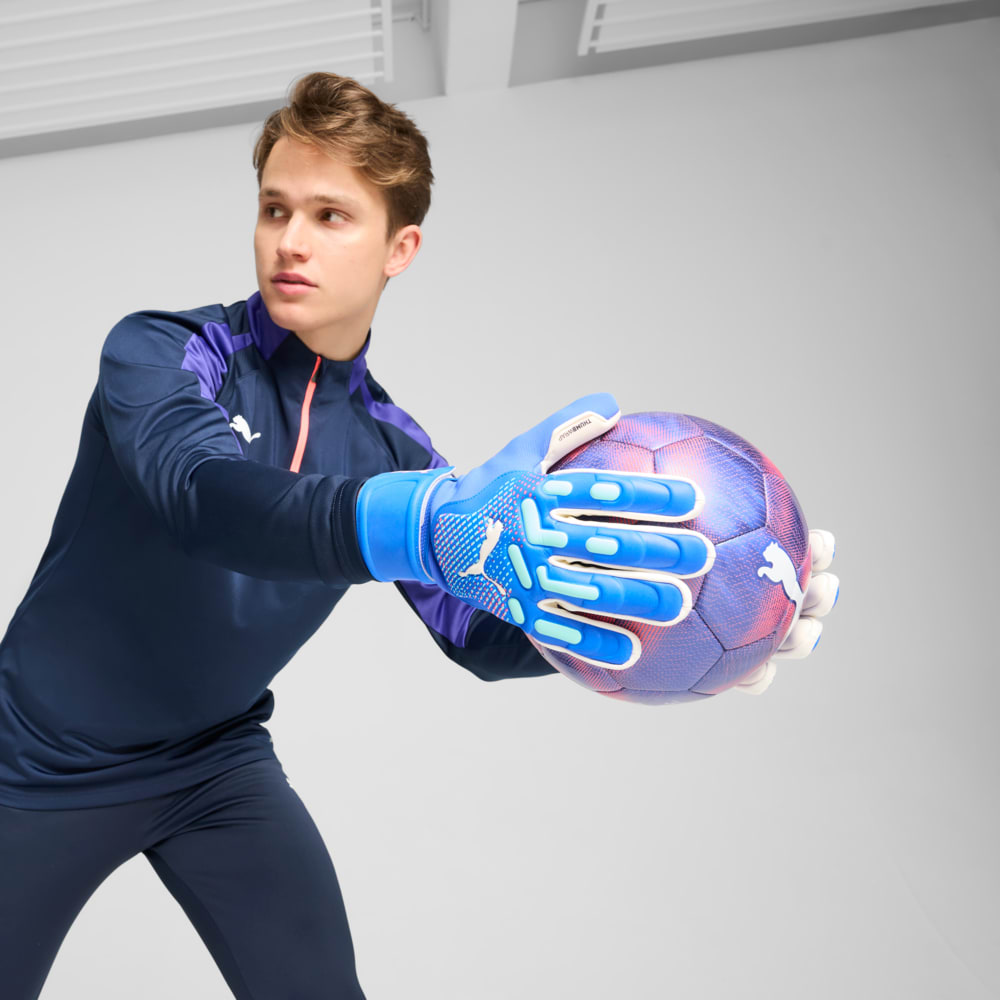 Изображение Puma Вратарские перчатки FUTURE Match Goalkeeper Gloves #2: Bluemazing-Sunset Glow-Electric Peppermint