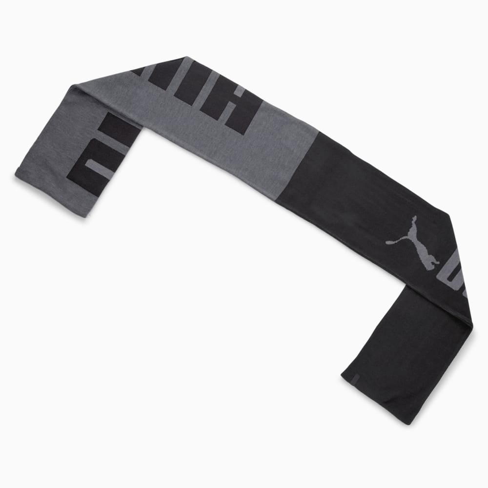 

PUMA - Шарф Knitted Scarf – Puma Black-Dark Gray Heather –, Черный