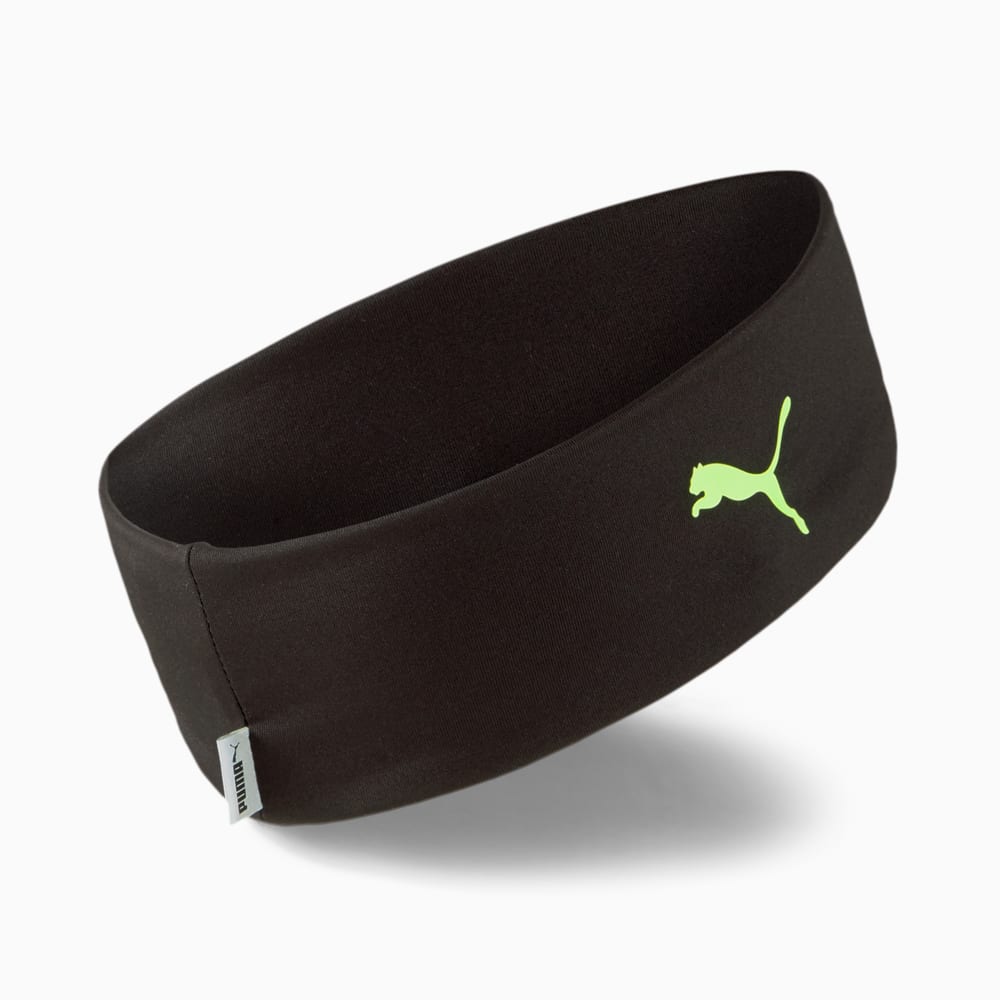 

PUMA - Повязка на голову Running Bandana – Puma Black-Green Glare –, Черный