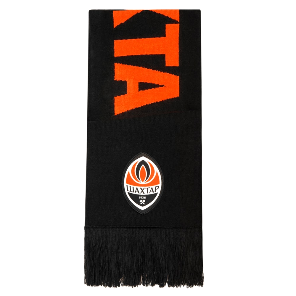 Изображение Puma Шарф FCSD Fan Scarf #2: Puma Black-GOLDEN POPPY