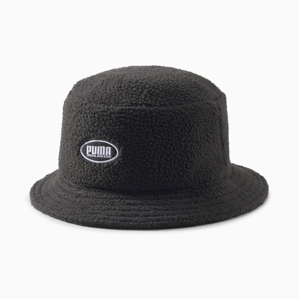 Изображение Puma Панама PUMA x P.A.M. Sherpa Bucket Hat #1: Puma Black