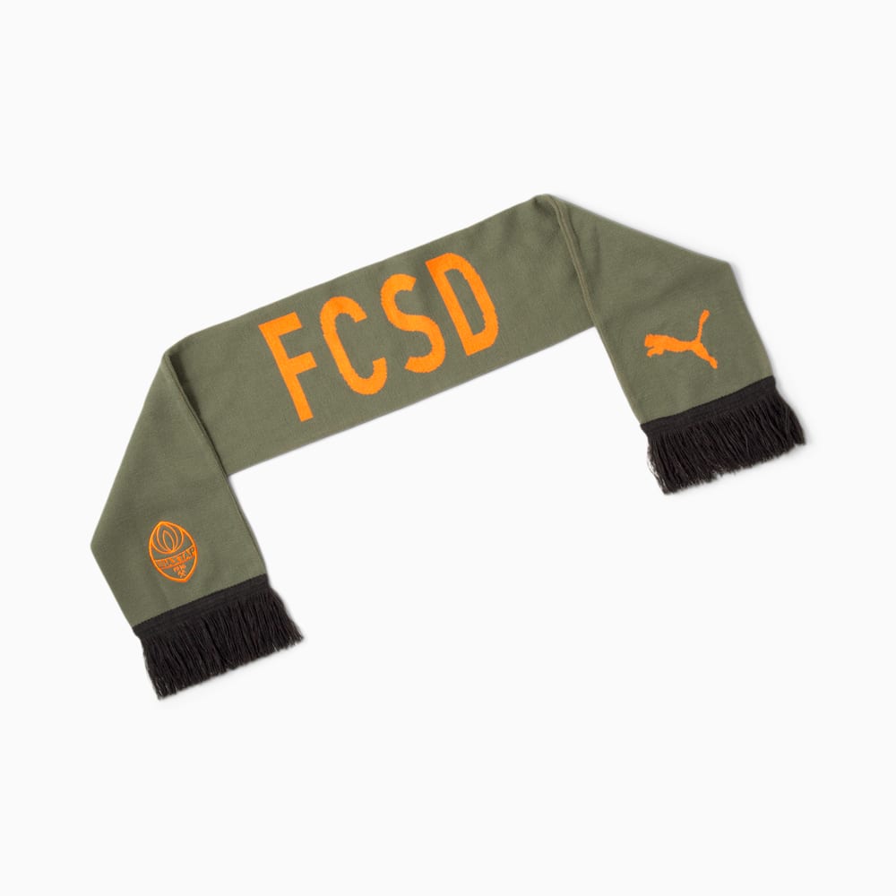 Изображение Puma Шарф FC Shakhtar Donetsk  Fan Scarf #1: Thyme-GOLDEN POPPY