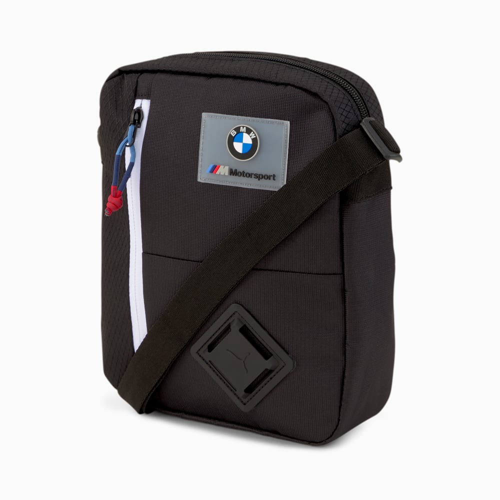 Изображение Puma Сумка BMW M MTSP Large Portable #1: Puma Black